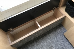 Front step storage