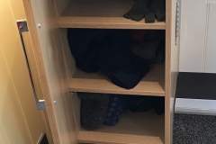 Side step storage