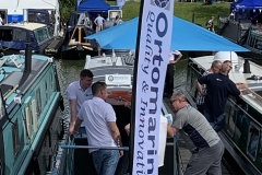 Visitors on board