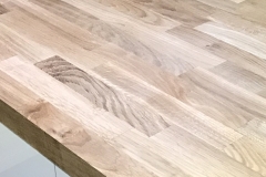 Wood grain worktop